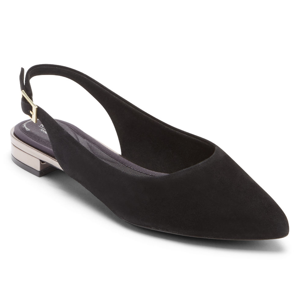 Rockport Singapore Womens Slingback - Total Motion Adelyn Black - KC1542963